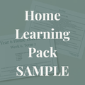 Home Learning Pack SAMPLE