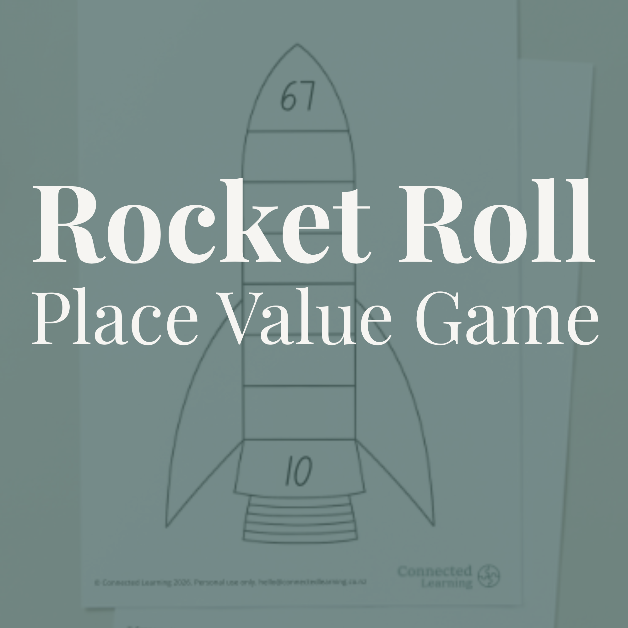 Rocket Roll Place Value Game