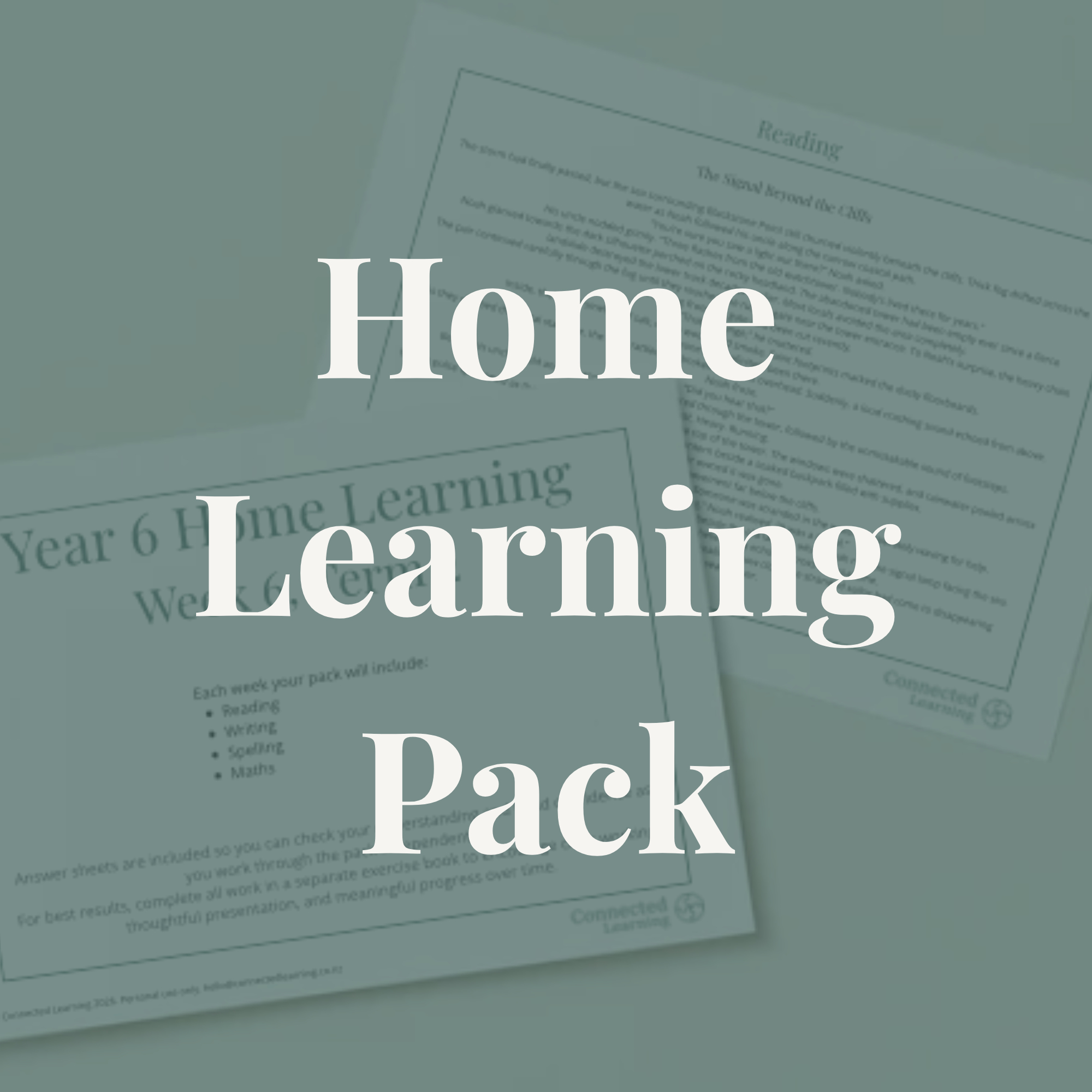 Home Learning Pack